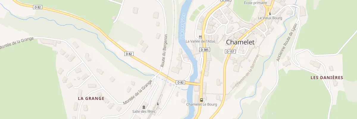 Plan du 87 Che des Berges Rondes à Chamelet