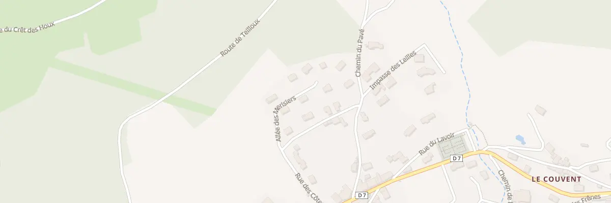 Plan du 110 All des Merisiers à Ancy