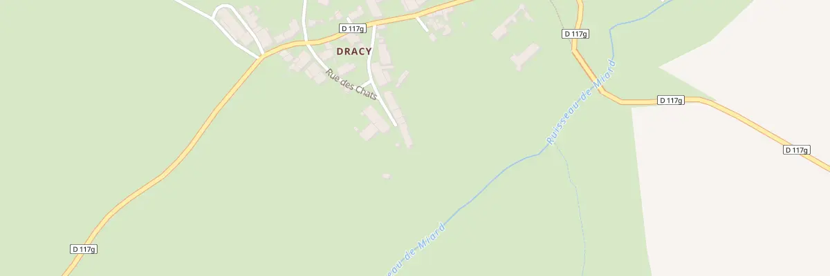 Plan du 5025 Hameau de Dracy à Marcilly-et-Dracy