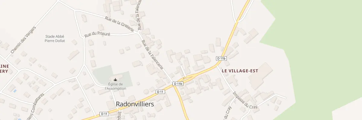Plan du 4 Imp du Puits aux Vannes à Radonvilliers