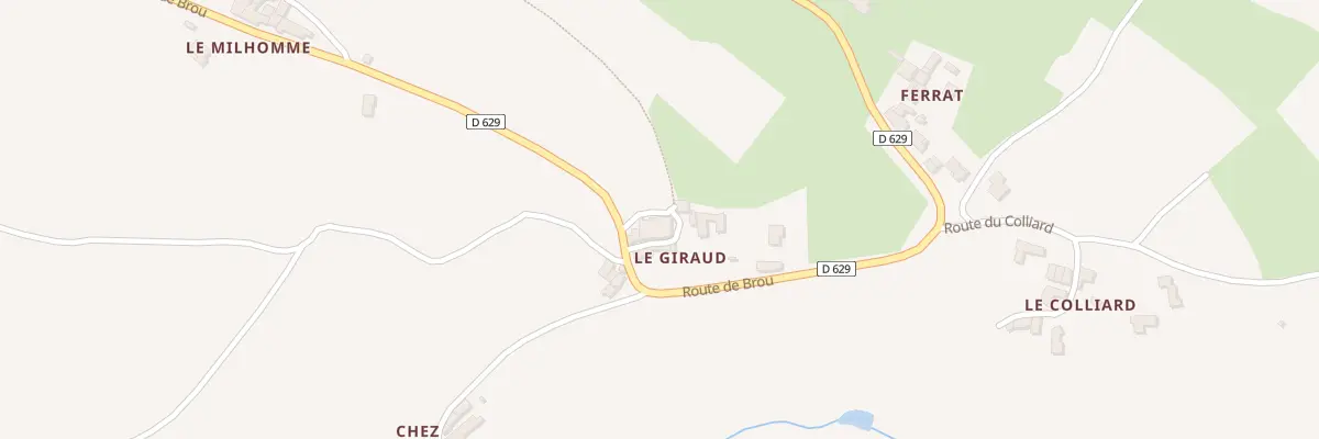 Plan du 35 Imp du Giraud à Ternand