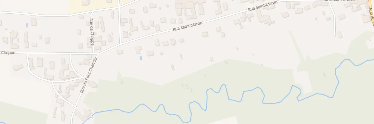 Plan du 123 Rue Saint Martin à Courtisols