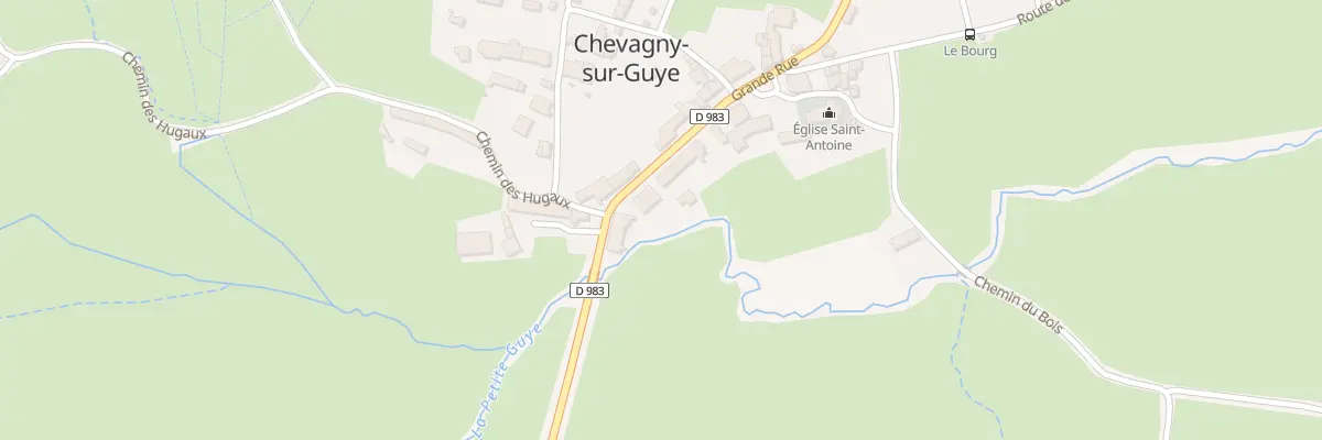 Plan du 4 Grande Rue à Chevagny-sur-Guye