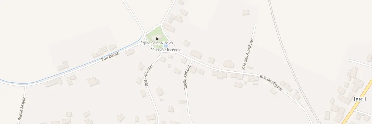 Plan du 14 Rue de l’Eglise à Faissault
