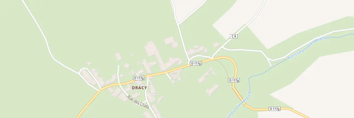 Plan du 5013 Hameau de Dracy à Marcilly-et-Dracy
