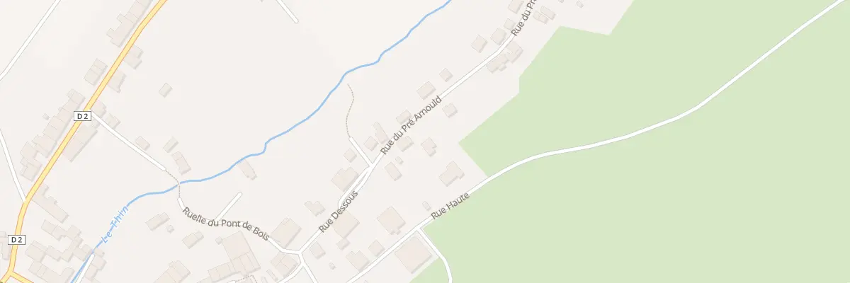 Plan du 6 Rue des Pres Arnould à Thin-le-Moutier