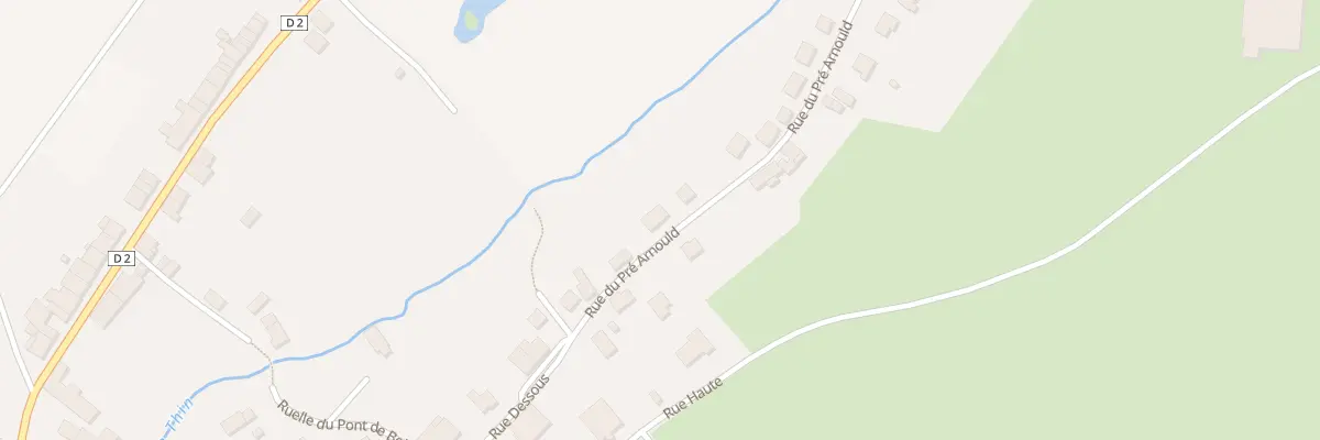 Plan du 5010 Rue des Pres Arnould à Thin-le-Moutier