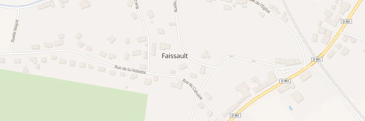 Plan du 1B Rue du Calvaire à Faissault