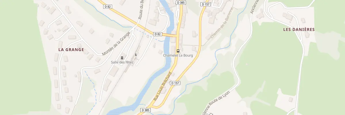 Plan du 183 Rue Louis Bréchard à Chamelet