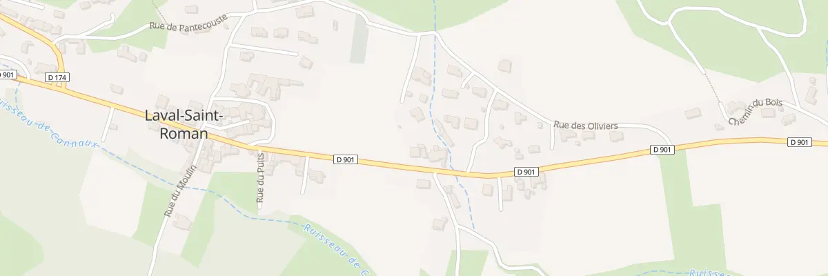 Plan du 5718 Le Village à Laval-Saint-Roman