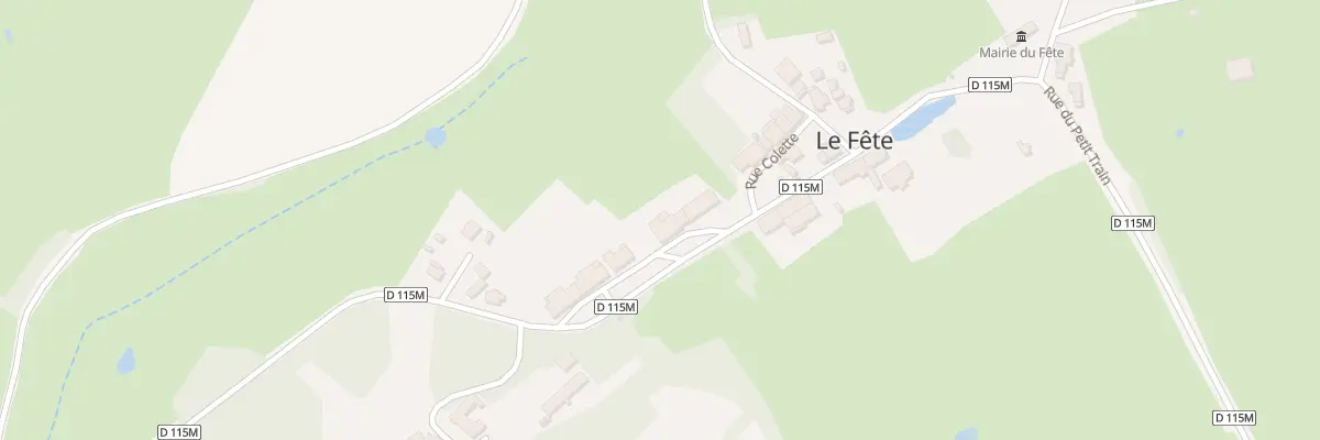 Plan du 4 Rue des Tilleuls au Fête