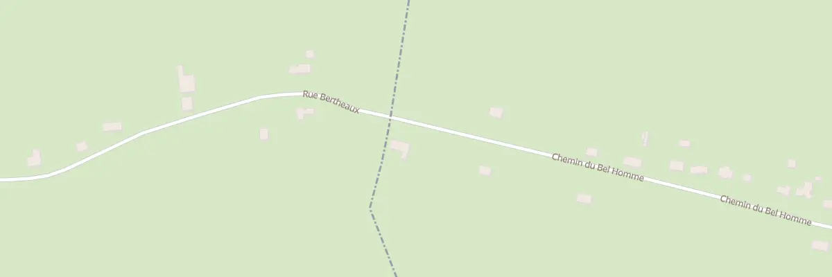 Plan du 2363 Che du Bel Homme à Rocroi