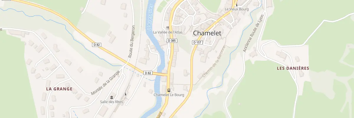 Plan du 256 Rue Louis Bréchard à Chamelet