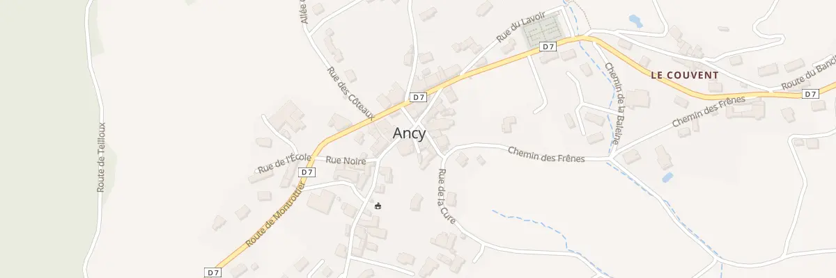Plan du 3 Pl de l’Eglise à Ancy