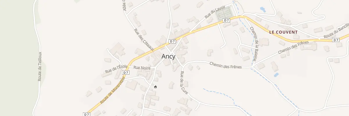 Plan du 5242 Pl de l’Eglise à Ancy