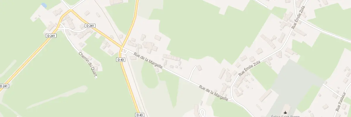 Plan du 8 Rue de la Margelle à Épinac