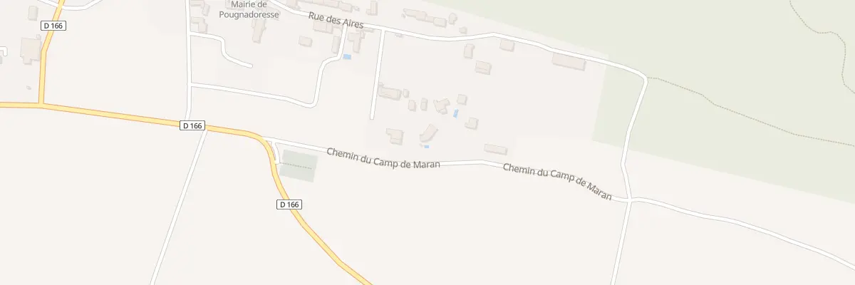 Plan du 5130 Che du Camp de Maran à Pougnadoresse