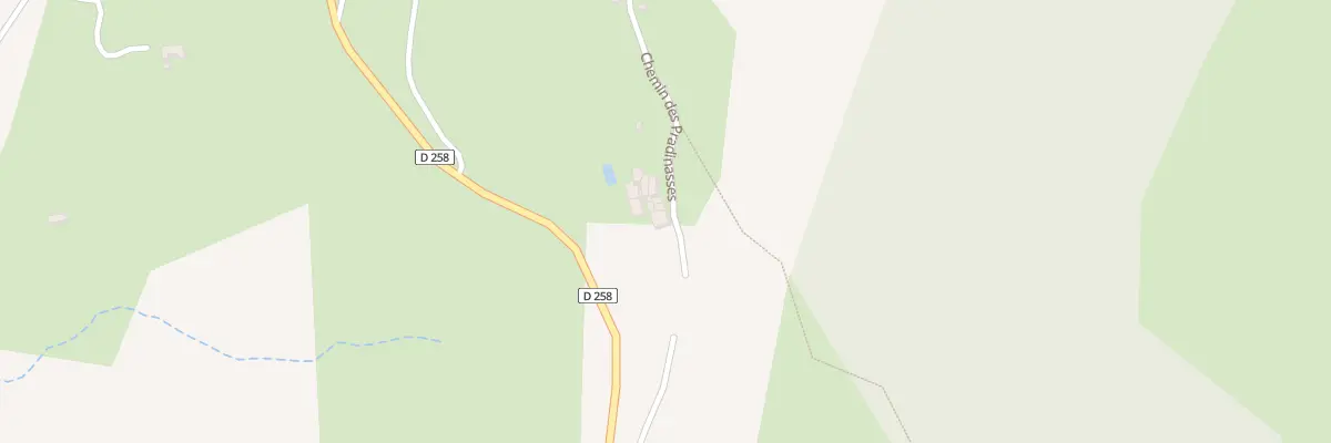 Plan du 1275 Rte de Mirabel à Darbres