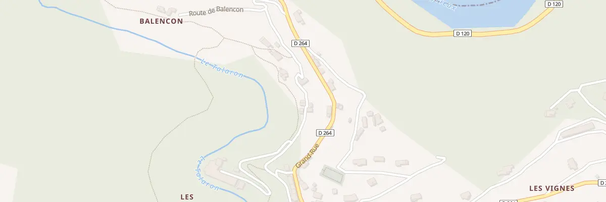 Plan du 5050 Le Village à Beauvène