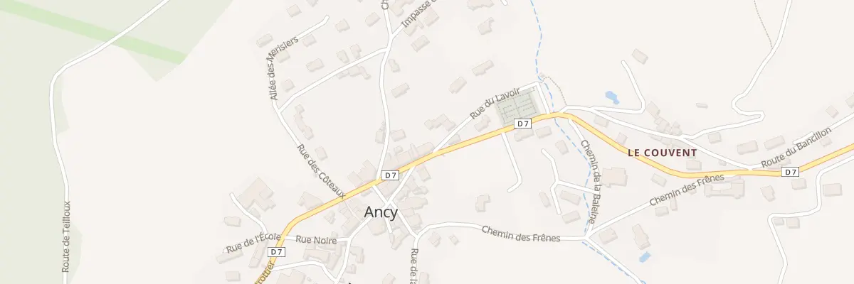 Plan du 170 Rue Aimé de Saint-jean à Ancy