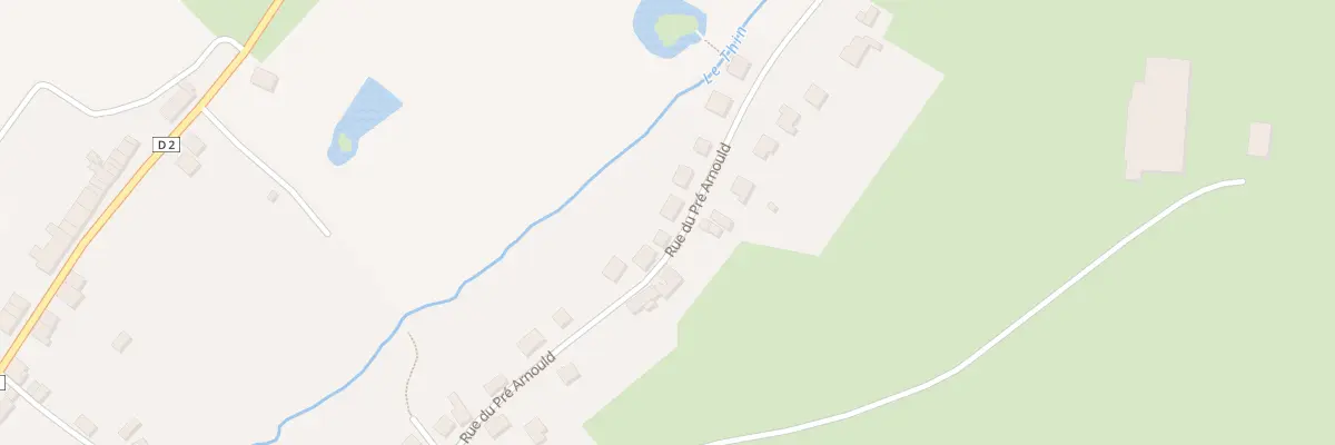Plan du 5008 Rue des Pres Arnould à Thin-le-Moutier
