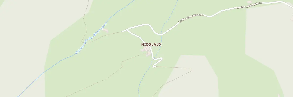 Plan du 5120 Nicolaux à Beauvène