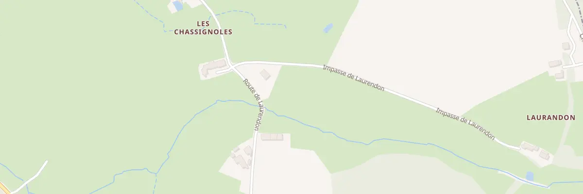 Plan du 5135 Laurandon à Sivignon