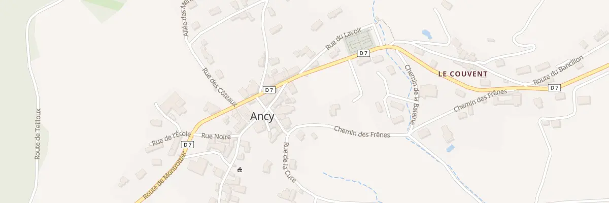 Plan du 45 Che des Frênes à Ancy