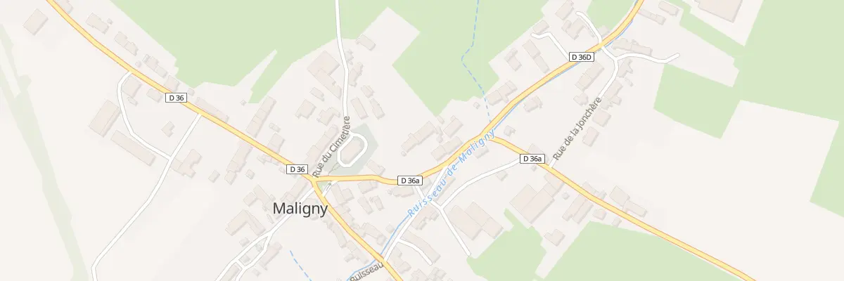 Plan du 7 Rue de la Liberte à Maligny