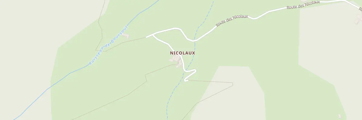 Plan du 5212 Nicolaux à Beauvène
