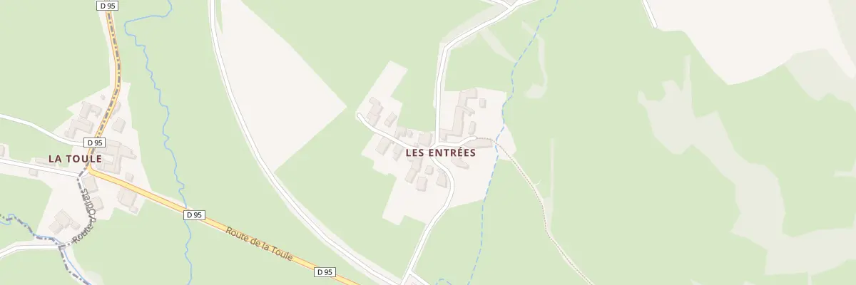 Plan du 5132 Aux Entrees à Trambly