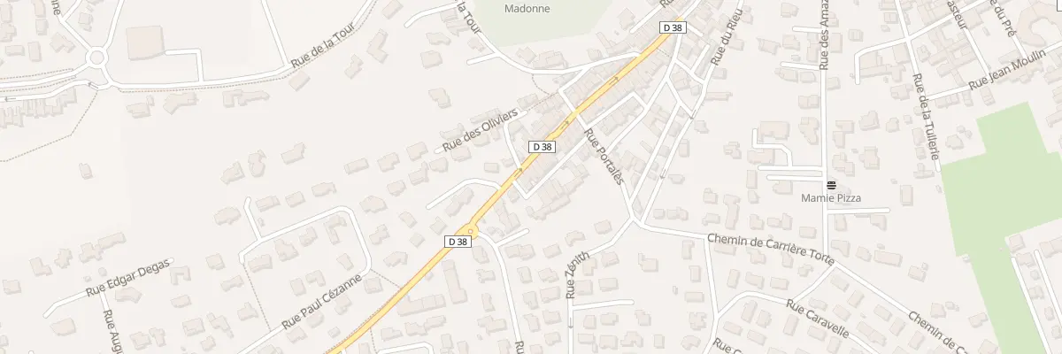 Plan du 117 Rue de Saint - Gilles à Bellegarde