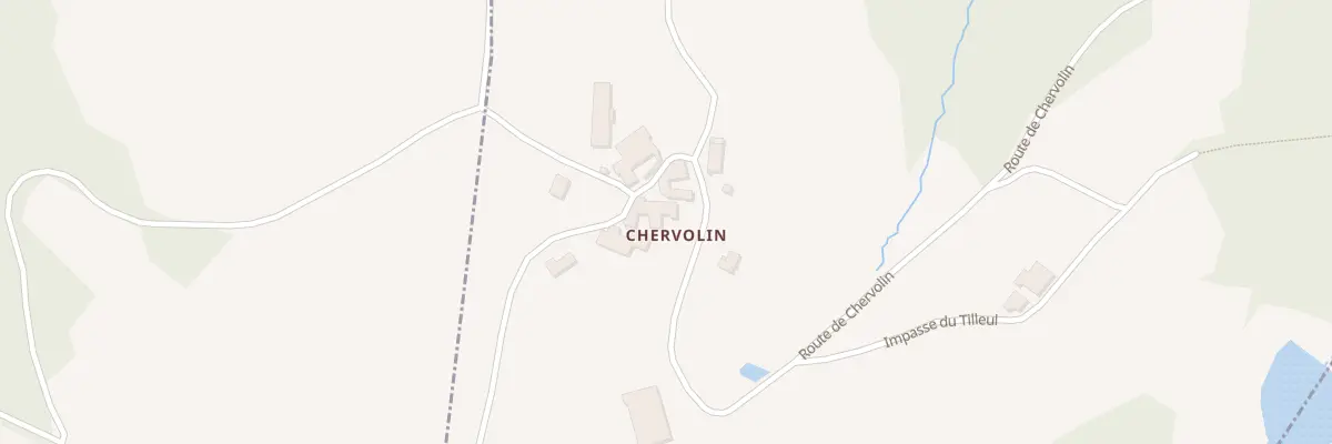 Plan du 5116 Chervolin à Montromant