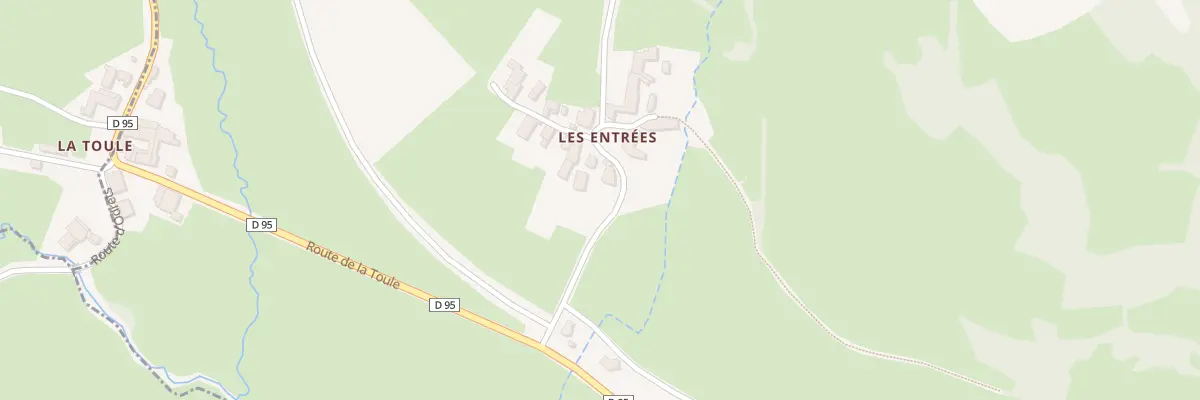 Plan du 5999F Aux Entrees à Trambly