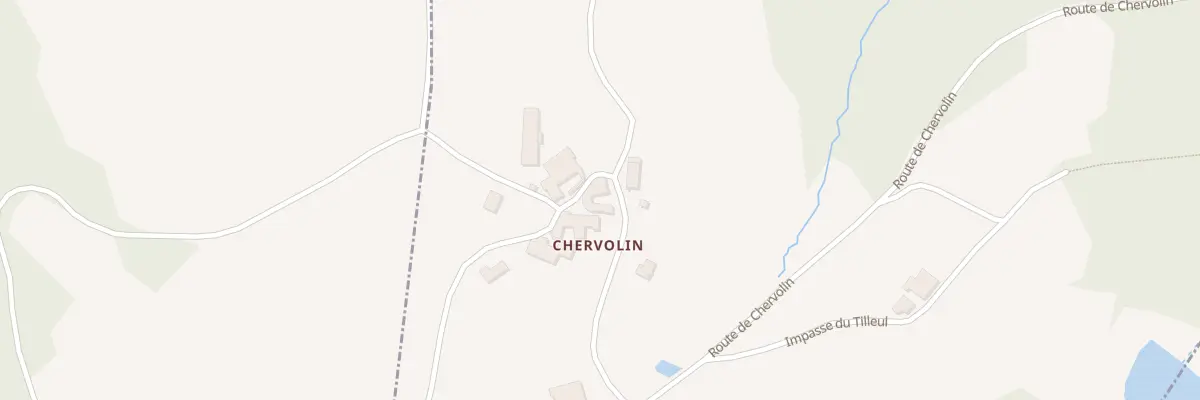 Plan du 5113 Chervolin à Montromant