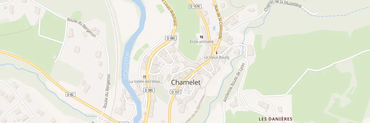 Plan du 16 Mte Escalier du Cordonnier à Chamelet