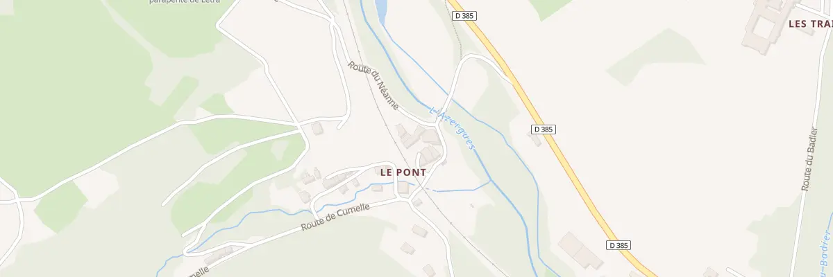 Plan du 31 Imp du Pont à Létra
