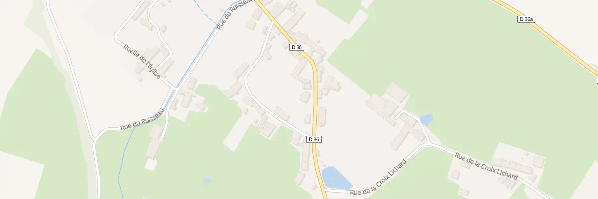 Plan du 16 Rue de la Place à Maligny