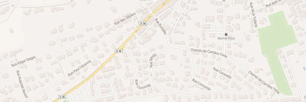 Plan du 4 Rue Zenith à Bellegarde