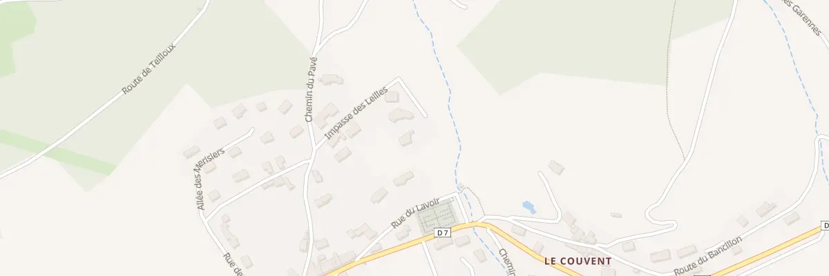 Plan du 190 Imp des Leilles à Ancy