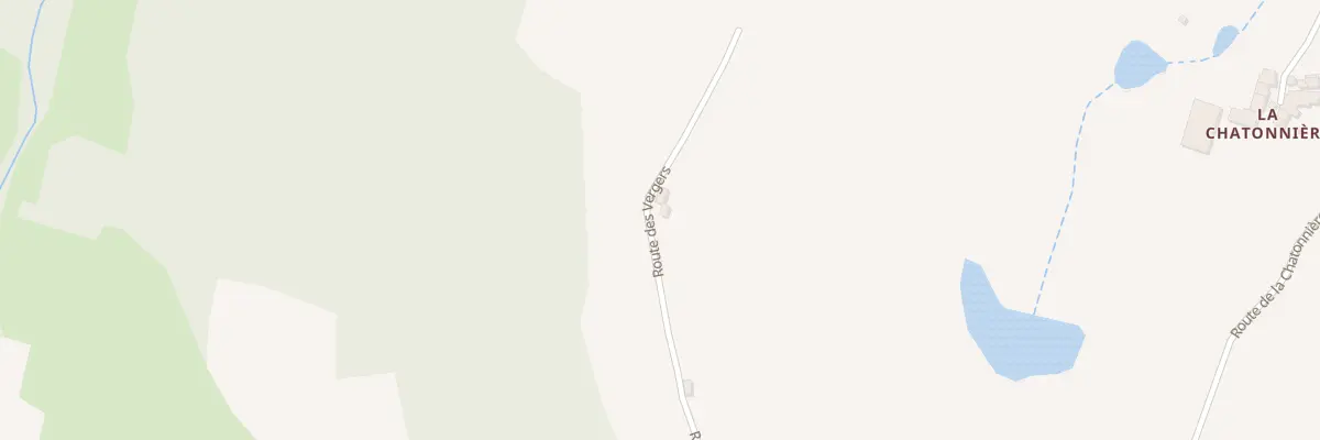 Plan du 1284 Rte des Vergers à Saint-Romain-de-Popey