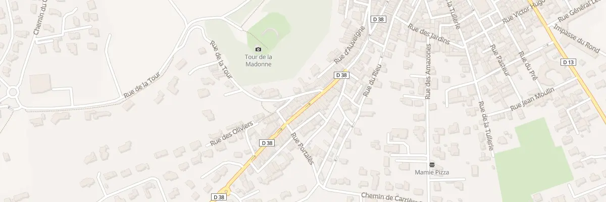 Plan du 80B Rue de Saint - Gilles à Bellegarde