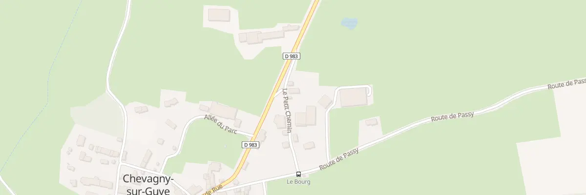 Plan du 5027 Au Village à Chevagny-sur-Guye