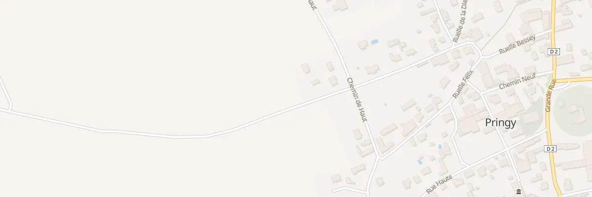 Plan du 27 Che de Haut à Pringy