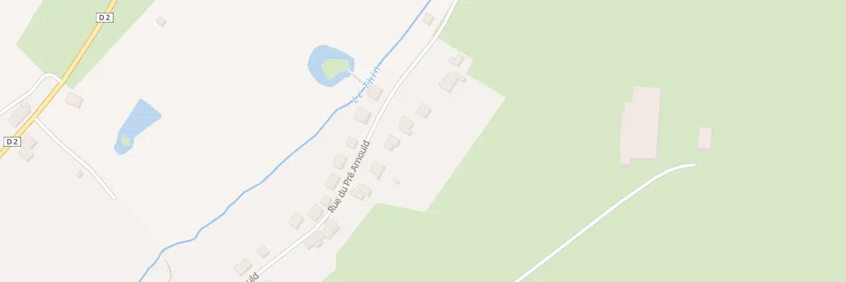 Plan du 26 Rue des Pres Arnould à Thin-le-Moutier