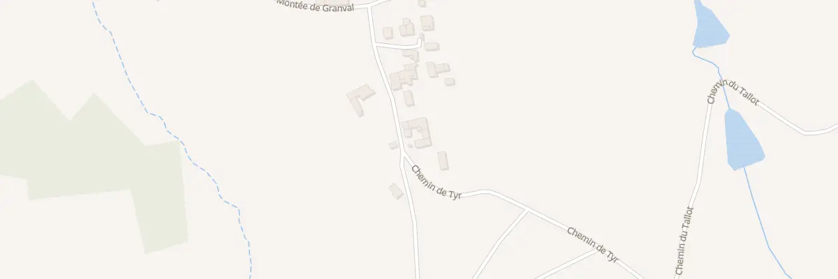 Plan du 1011 Che de Tyr à Saint-Julien-sur-Bibost