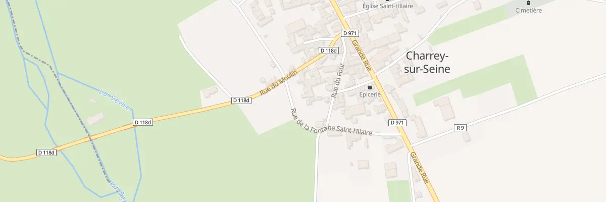 Plan du 20 Rue du Four à Charrey-sur-Seine
