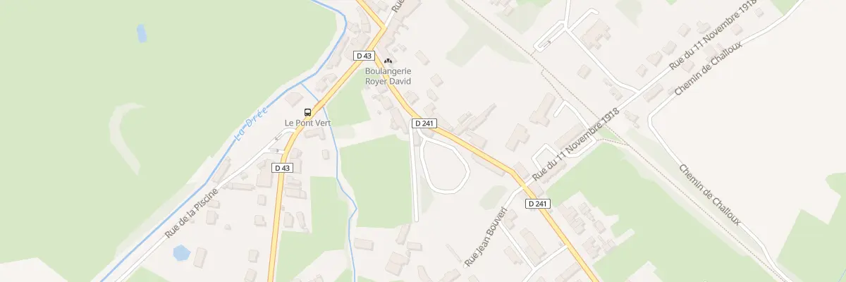 Plan du 8 Rue Jean Bouveri à Épinac