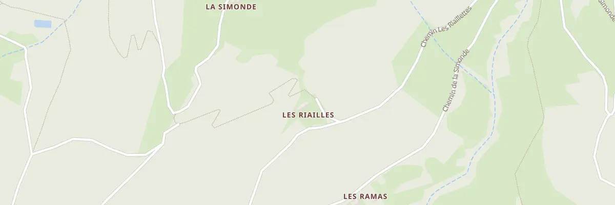 Plan du 445 Che les Riaillettes à Labatie-d’Andaure