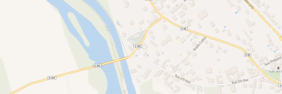 Plan du 38 Rue El Biar à La Chaussée-sur-Marne